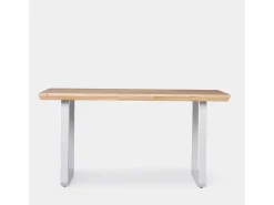 Mesa extensible de Madera Natural 76 x 150- Khonor