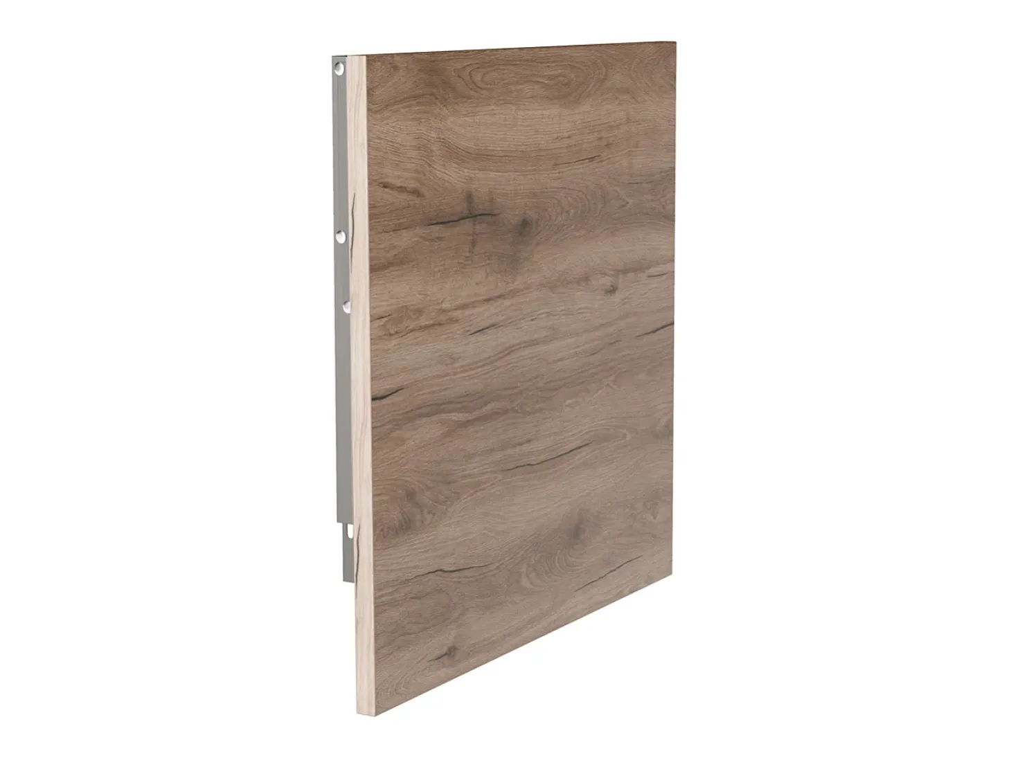 Mesa extensible de pared 68x68 cm Roble Chocolate - tablero para cocina y habitaciones pequeñas