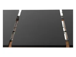 Mesa extensible HELGA 120 / 160cm negro