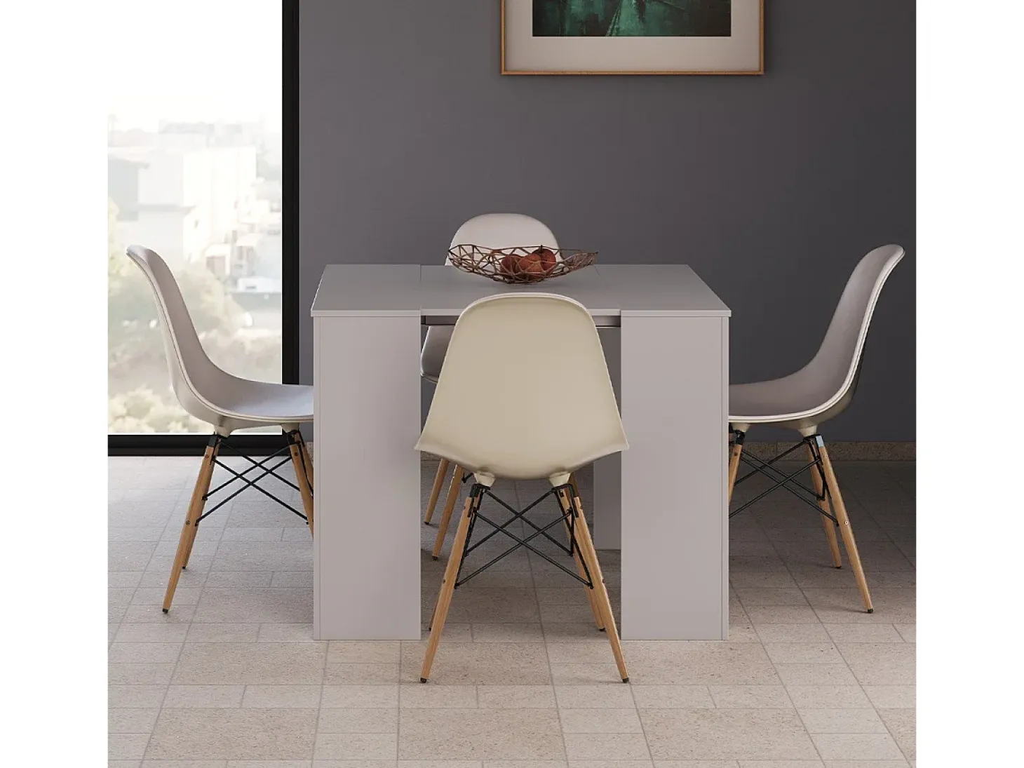 Mesa extensible multifunciones - L 90/237 cm - Consola