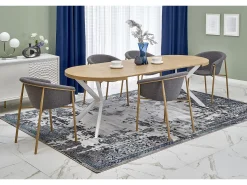 Mesa extensible para 6/8 personas 100/250x75 cm