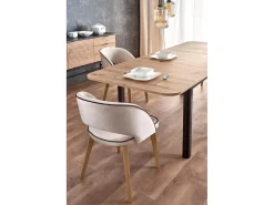 Mesa extensible para 6/8 personas 160/228x90 cm
