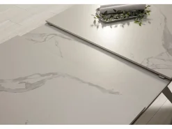Mesa extensible para 6/8 personas en cerámica 160/220x76 cm