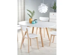 Mesa extensible para 4/6 personas 102/142x102 cm