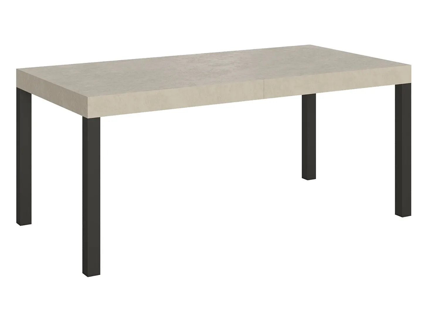 Mesa extensible 200/304x90 cm Everyday cachemira patas antracita