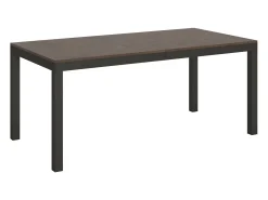Mesa extensible 180/284x90 cm Everyday Evolution nogal estructura et patas antracita