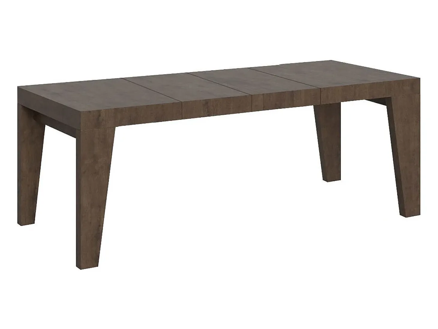 Mesa extensible 180/284x90 cm Naxy Premium nogal