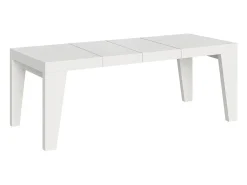Mesa extensible 180/284x90 cm Naxy Premium fresno blanco
