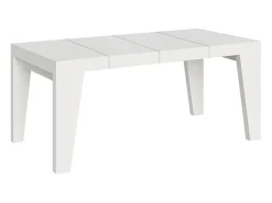 Mesa extensible 130/234x90 cm Naxy Premium fresno blanco