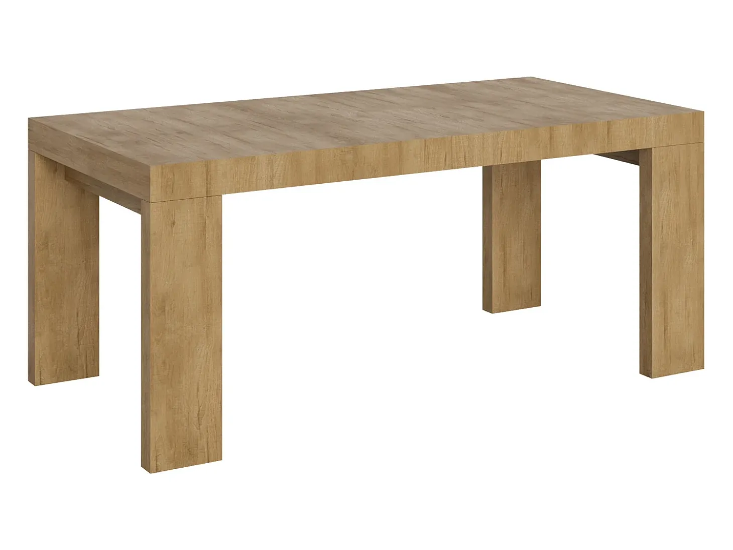 Mesa extensible 180/284x90 cm Roxell roble natural