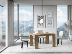 Mesa extensible 90x140/400 cm Roxell Premium Roble Natural