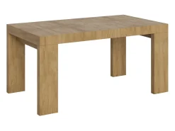 Mesa extensible 160/420x90 cm Roxell roble natural
