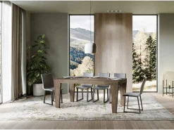Mesa extensible 90x200/460 cm Spimbo Premium Nogal