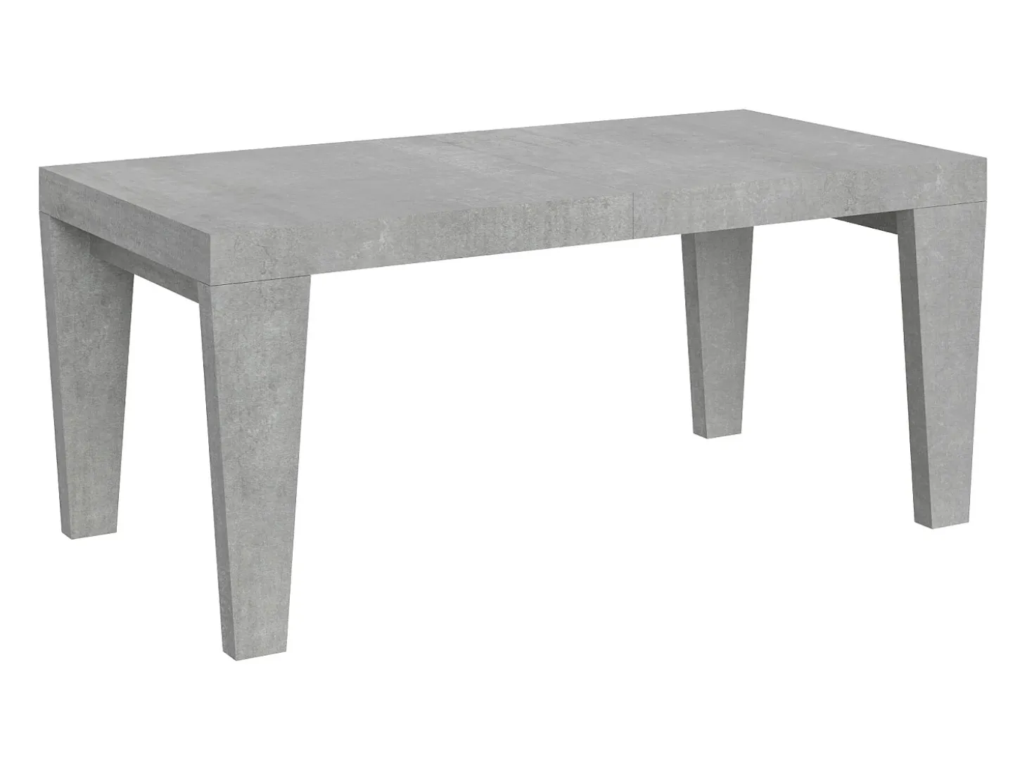 Mesa extensible 200/460x90 cm Spimbo cemento