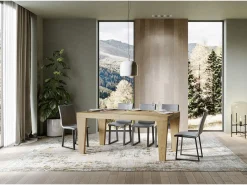 Mesa extensible 160/264x90 cm Spimbo Premium roble natural