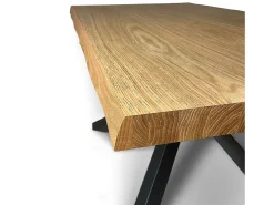 Mesa extensible 90x160/210 cm Versalux patas roble descortezado 4/A