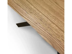 Mesa extensible 90x160/260 cm Versalux patas roble descortezado 4/B
