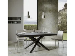 Mesa extensible 180/440x90 cm Volantis Evolution cemento estructura et patas antracita