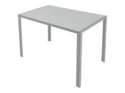Mesa Fija Cocina Cica Gris cristal 105x75x60 cm