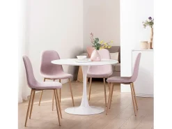 Mesa fija de Lacado Blanco 73 x 100- Cory