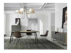 Mesa fija rectangular en blanco Leire, 180 x 90 x 75 cm (largo x ancho x alto)