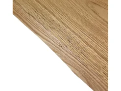 Mesa fija 90x180 cm Svalen roble descortezado patas antracita
