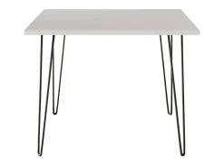 Mesa HAIRPIN 90 x 90 cm para cocina, salón, comedor Gris