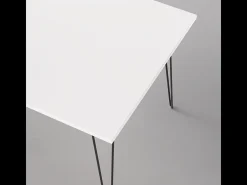 Mesa HAIRPIN 90 x 90 cm para cocina, salón, comedor Blanco