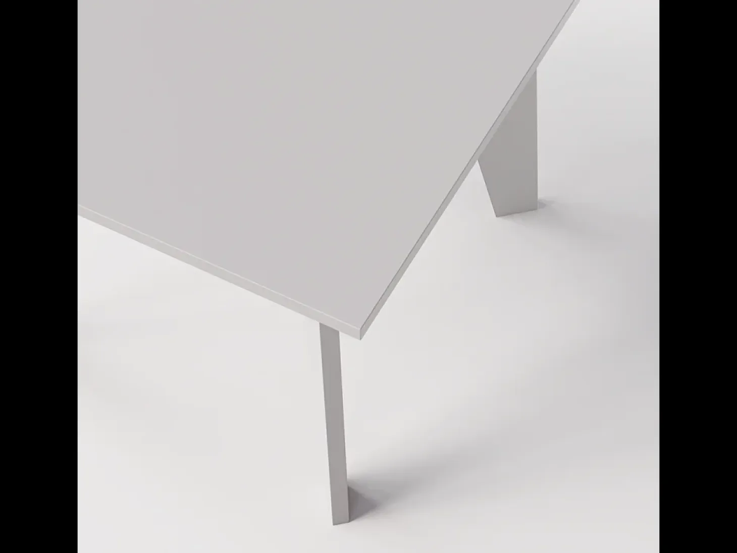 Mesa OLEN 90 x 90 cm para cocina, salón, comedor Gris