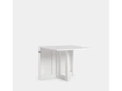 Mesa plegable de Lacado Blanco 78 x 14- Anika