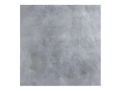 Mesa rectangular 180 cm gris cemento y patas metal antracita Konta