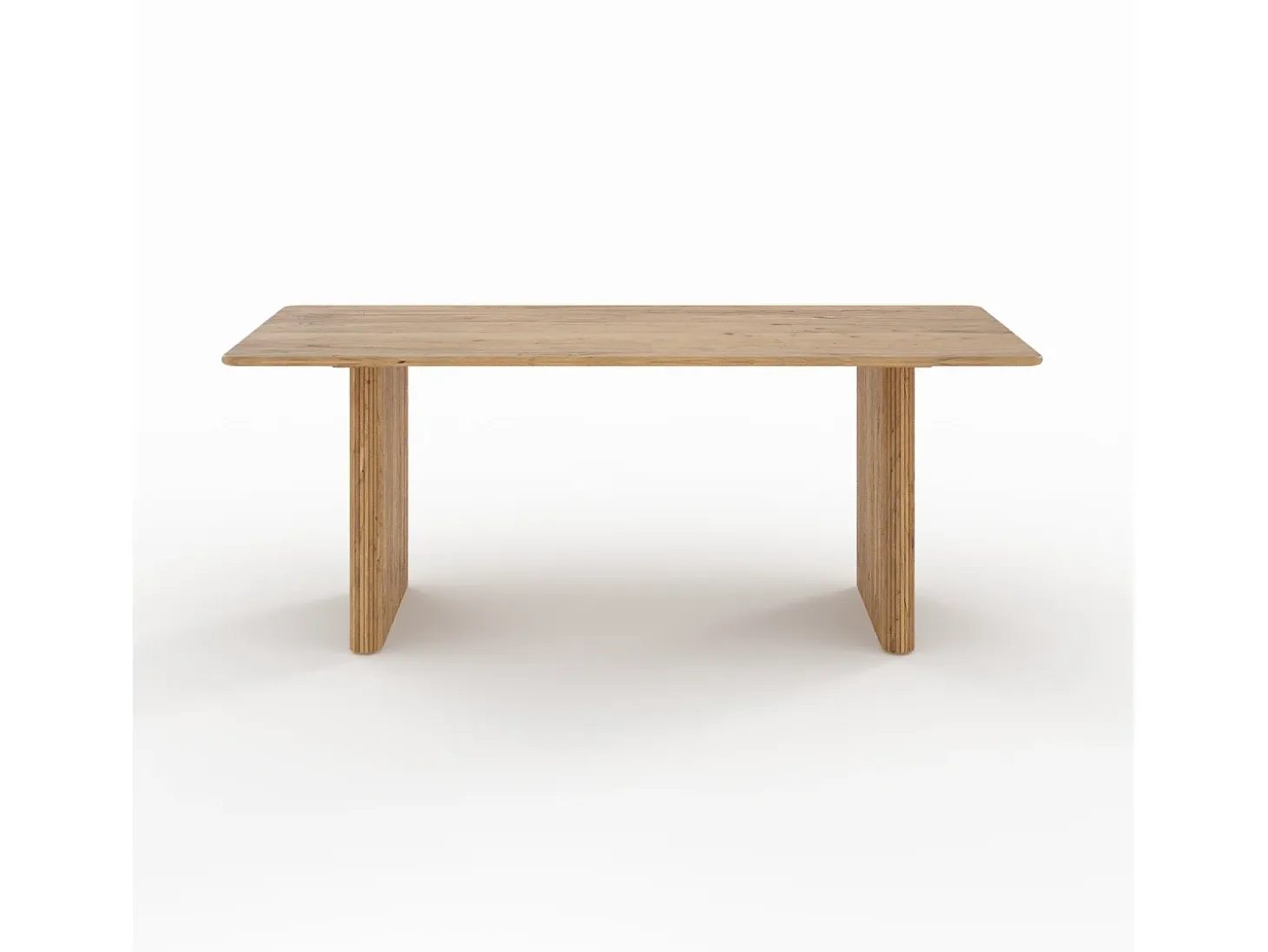 Mesa rectangular de madera de acacia para 8 personas - Andrea