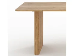 Mesa rectangular de madera de acacia para 8 personas - Andrea