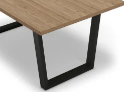 Mesa rectangular para 6/8 personas roble 180x100 cm