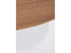 Mesa redonda de roble 100×75 cm - BLOOM