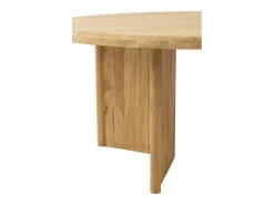 Mesa redonda de Teca natural 150 cm - El encanto de la madera en tu interior