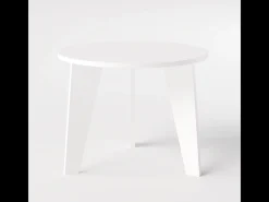 Mesa redonda ROSE Ø90 cm para cocina, salón, comedor Gris