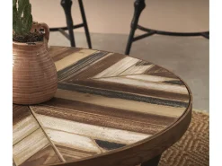 Mesa tablero de fibras de densidad media a y patas de metal 180x90