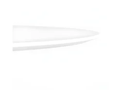 Mesa tulipán redonda 140 cm blanco mate-Color de la bandeja Negro mate-Diámetro 150 cm-Color de los pies Blanco brillante