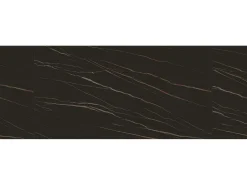 Mesa vitroceramica negro oro,patas metal bronce 180x90-260x90cm - FIGARI