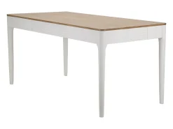 Mesa VKH572, Blanco, 180x60x80 cm, Kendra Home