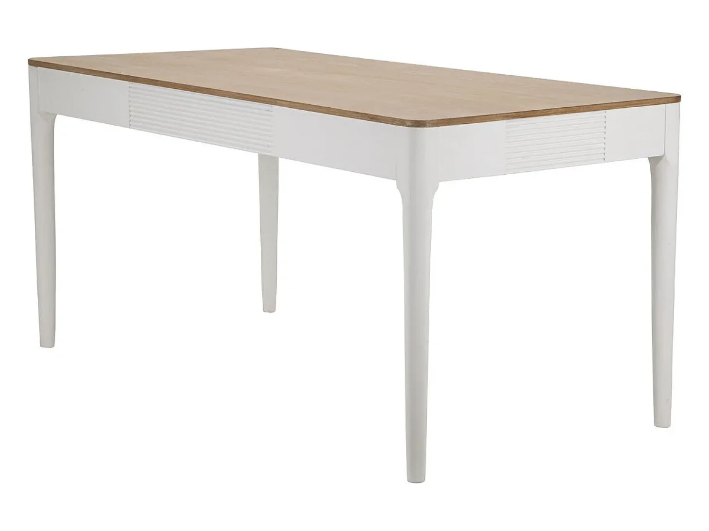 Mesa VKH572, Blanco, 180x60x80 cm, Kendra Home