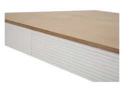 Mesa VKH572, Blanco, 180x60x80 cm, Kendra Home