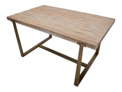 Mesa VKH576, Marrón, 150x90x78 cm, Kendra Home