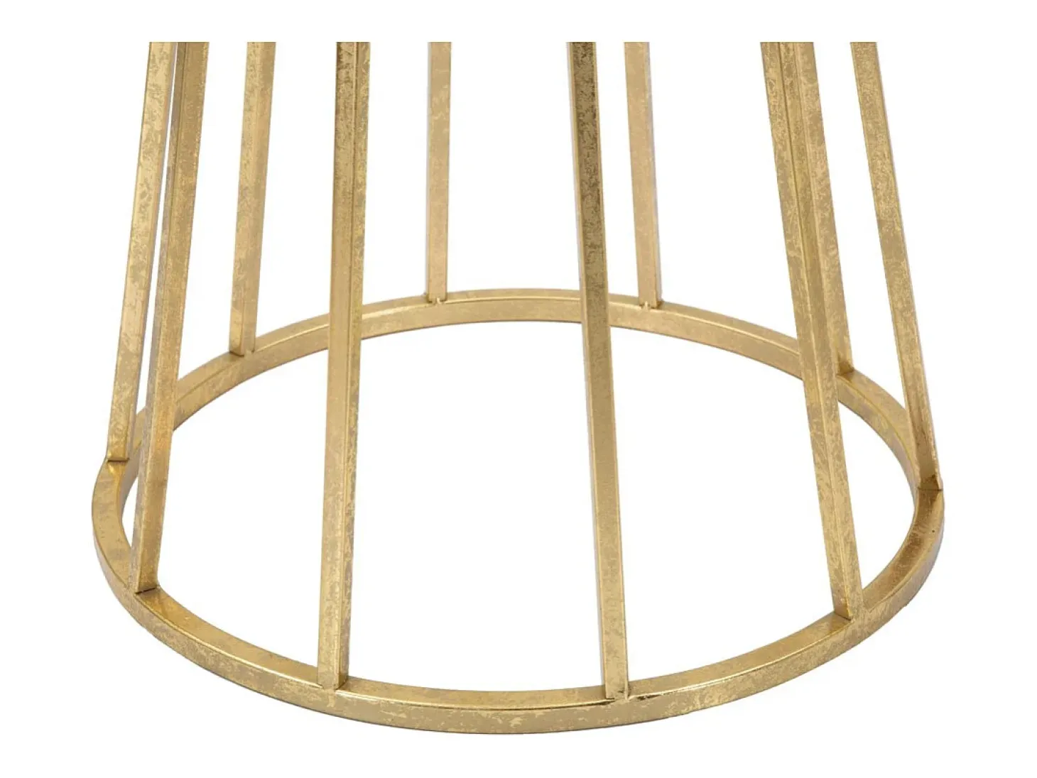 Mesa VKH580, Oro, 38x38x100 cm, Kendra Home