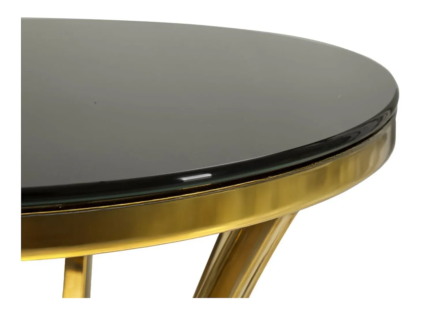 Mesa VKH880, Oro, 40x40x81 cm, Kendra Home