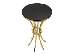 Mesa VKH880, Oro, 40x40x81 cm, Kendra Home