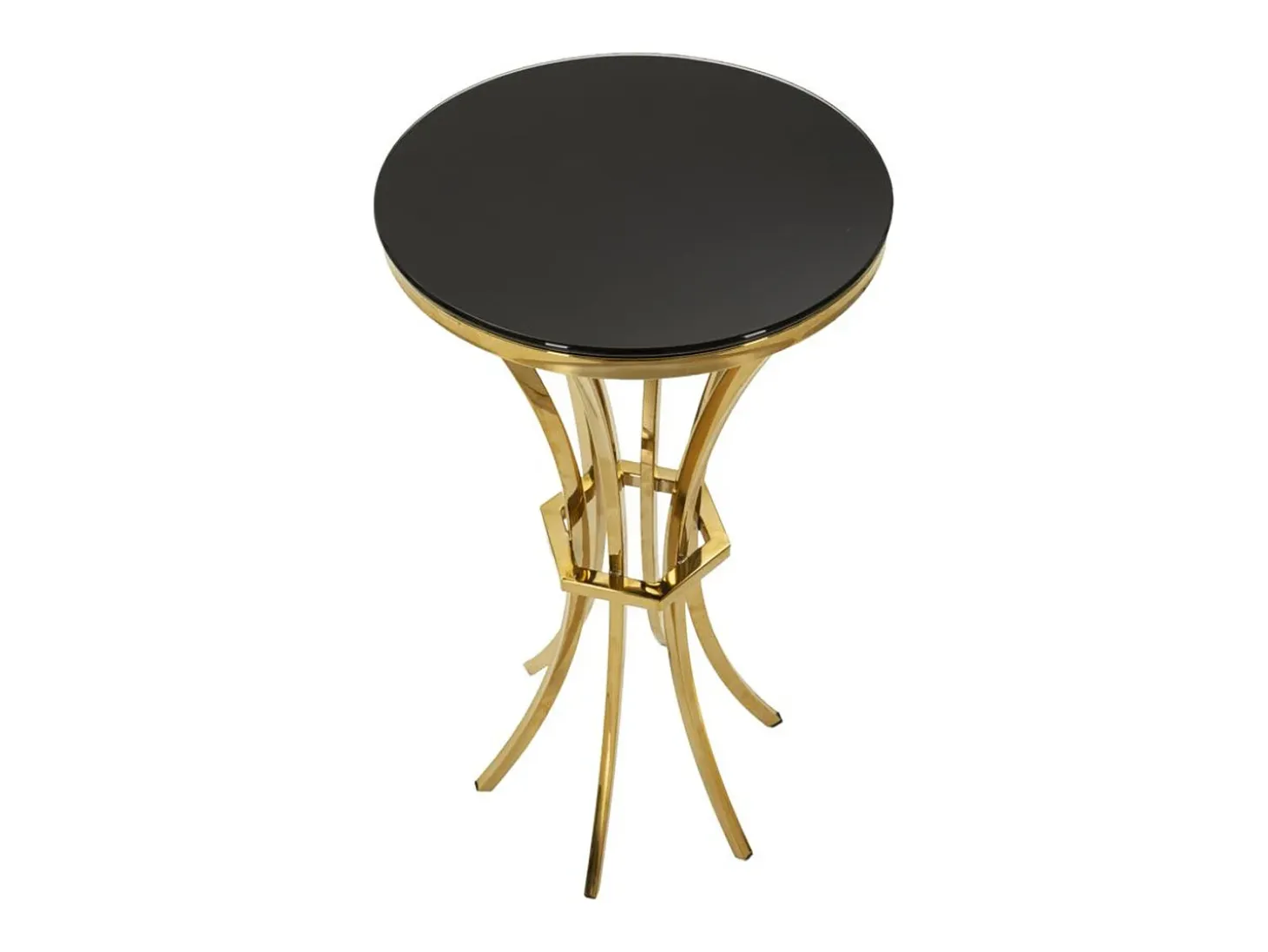 Mesa VKH880, Oro, 40x40x81 cm, Kendra Home