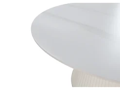 Mesa 120x75x120 cm blanca ecru modig m96