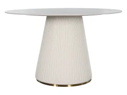 Mesa 120x75x120 cm blanca ecru modig m96